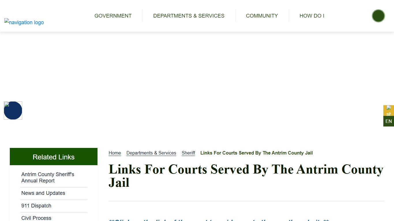 Welcome to Antrim County, MI